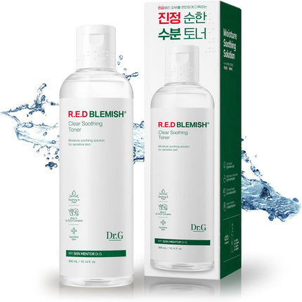 RED Blemish Clear Soothing Toner 10.14Oz KOREA Beauty